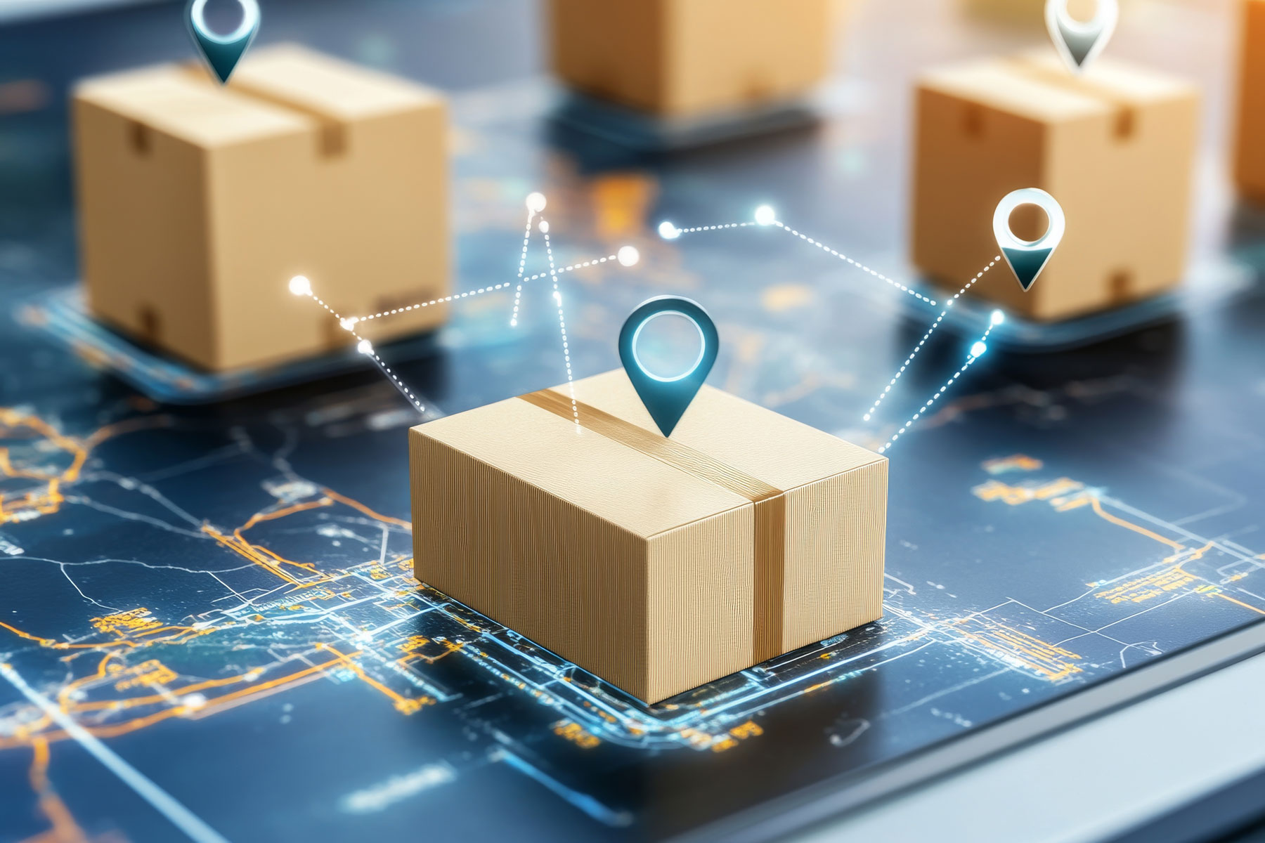 Postion du colis tracker - Transport Boomerang